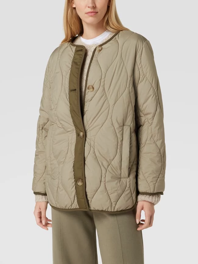 Esprit Collection Steppjacke Mit Rundhalsausschnitt - Hellgrün 6 Esprit Collection Steppjacke Mit Rundhalsausschnitt - Hellgrün – Bild 4