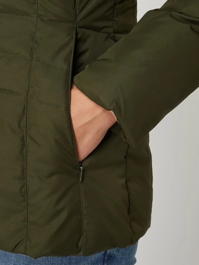 CK Calvin Klein Steppjacke Mit Webpelz - Olivgrün 8 CK Calvin Klein Steppjacke Mit Webpelz - Olivgrün – Bild 6