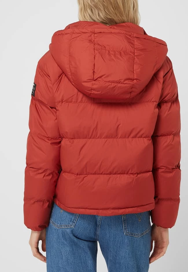 ECOALF Steppjacke Mit Kapuze Modell 'Deniaalf' - Dunkelrot 7 ECOALF Steppjacke Mit Kapuze Modell 'Deniaalf' - Dunkelrot – Bild 5