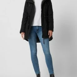 Ragwear Parka Mit Baumwoll-Anteil Modell 'Elsie' - Schwarz