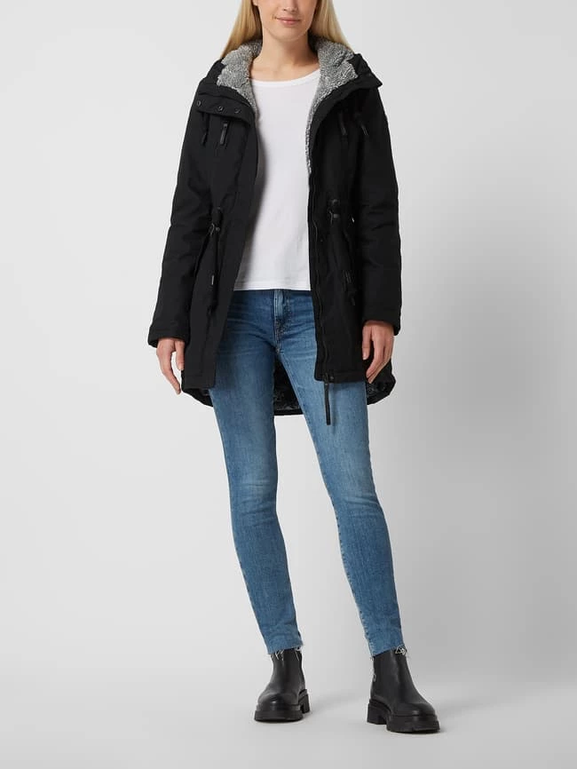 Ragwear Parka Mit Baumwoll-Anteil Modell 'Elsie' - Schwarz 3 Ragwear Parka Mit Baumwoll-Anteil Modell 'Elsie' - Schwarz