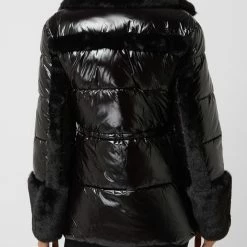 Marciano Guess Steppjacke Mit Webpelzbesatz Modell 'Bessie' - Schwarz -WELLENSTEYN Shop 65436iq68d24mdhi9pa32cim8d7lai9k6p9l6ha36l44ki9p711kqk1k6osksdhh6t3kidq1a0o4sja8a53mcc9m68p30d1jc9gj2phkcdim4oj66osj0dhh74o68cpoc4oj0pg