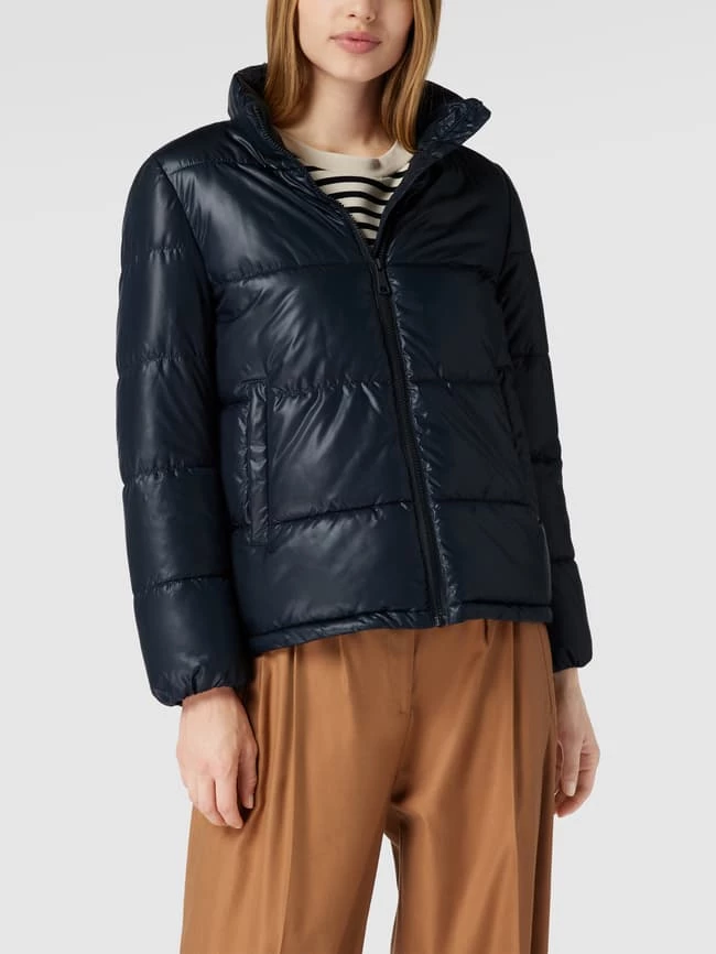 Taifun Steppjacke Mit Seitlichen Eingrifftaschen - Marineblau 6 Taifun Steppjacke Mit Seitlichen Eingrifftaschen - Marineblau – Bild 4