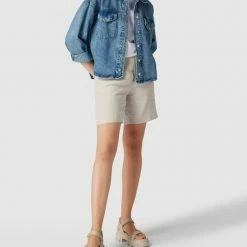 WELLENSTEYN Shop 9 Mango Jeansjacke Mit überschnittenen Schultern - Hellblau