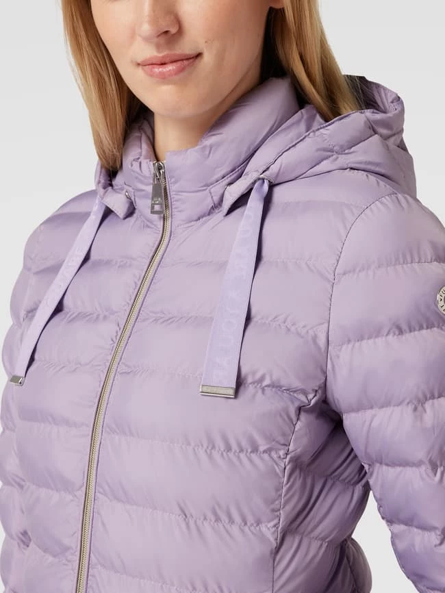 Fuchs Schmitt Steppjacke Mit Label-Detail - Flieder 5 Fuchs Schmitt Steppjacke Mit Label-Detail - Flieder – Bild 3