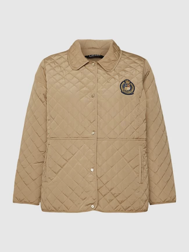 Lauren Ralph Lauren Curve PLUS SIZE Steppjacke Mit Label-Patch - Beige 4 Lauren Ralph Lauren Curve PLUS SIZE Steppjacke Mit Label-Patch - Beige – Bild 2