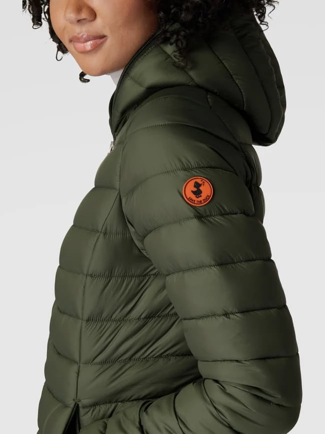 SAVE THE DUCK Steppjacke Mit Kapuze Modell 'Daisy' - Olivgrün 5 SAVE THE DUCK Steppjacke Mit Kapuze Modell 'Daisy' - Olivgrün – Bild 3