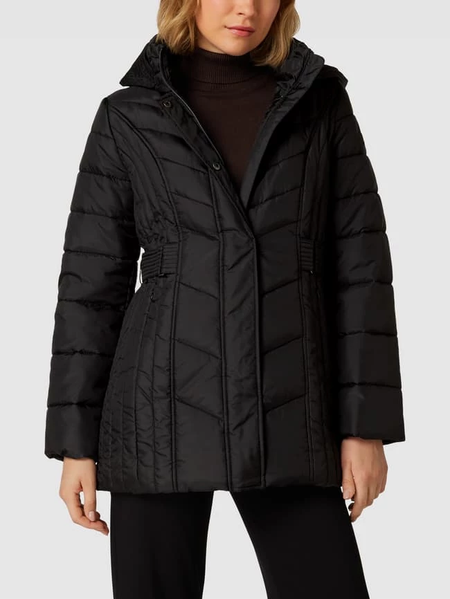 Betty Barclay Steppjacke Mit Taillengürtel Modell 'BESTPREIS' - Schwarz 6 Betty Barclay Steppjacke Mit Taillengürtel Modell 'BESTPREIS' - Schwarz – Bild 4