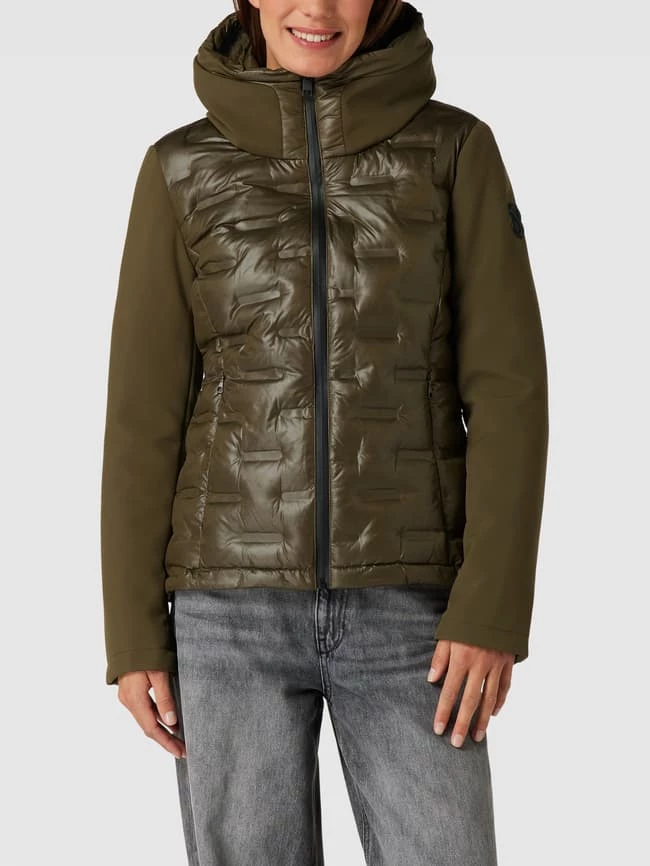 S.Oliver RED LABEL Steppjacke Mit Label-Patch - Olivgrün 6 S.Oliver RED LABEL Steppjacke Mit Label-Patch - Olivgrün – Bild 4