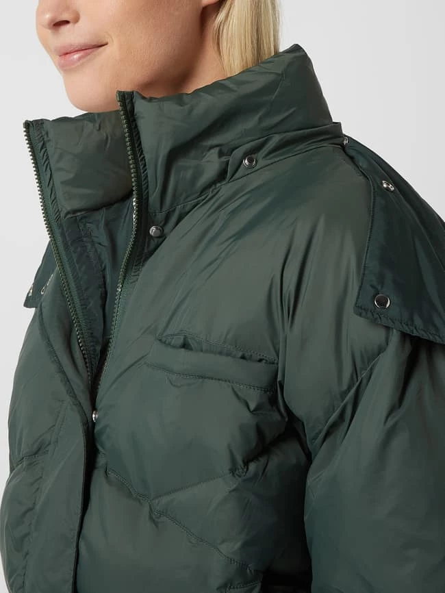 American Vintage Steppjacke Mit Kapuze - Grün 5 American Vintage Steppjacke Mit Kapuze - Grün – Bild 3