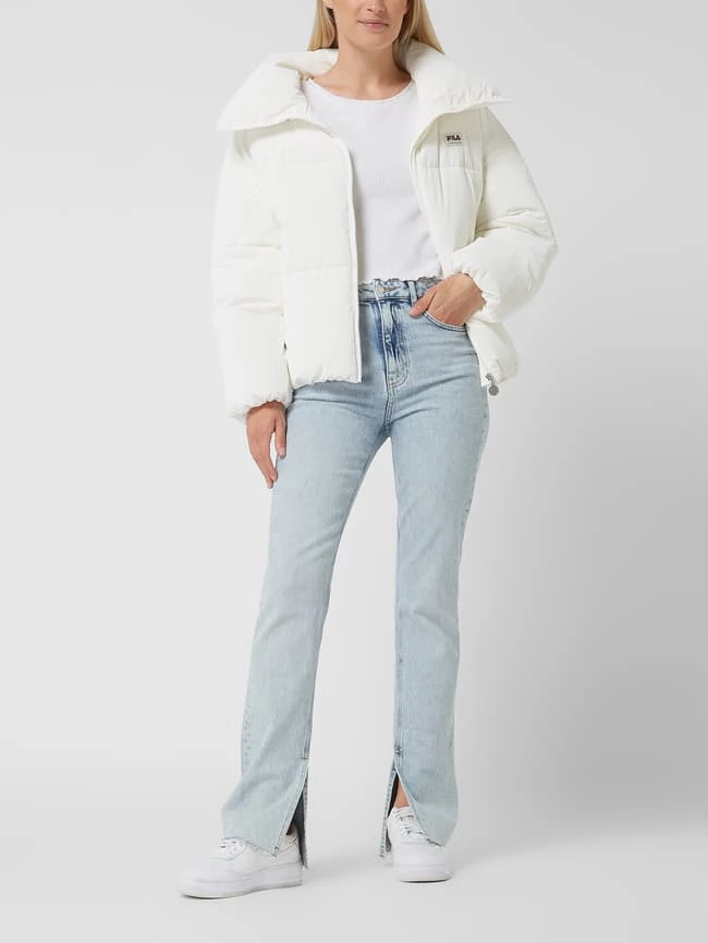 FILA Steppjacke Mit Stehkragen - Offwhite 3 FILA Steppjacke Mit Stehkragen - Offwhite