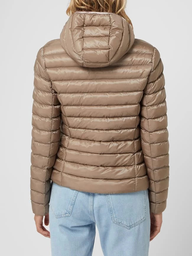 No.1 Como Steppjacke Mit Kapuze Modell 'Bergen' - Taupe 7 No.1 Como Steppjacke Mit Kapuze Modell 'Bergen' - Taupe – Bild 5