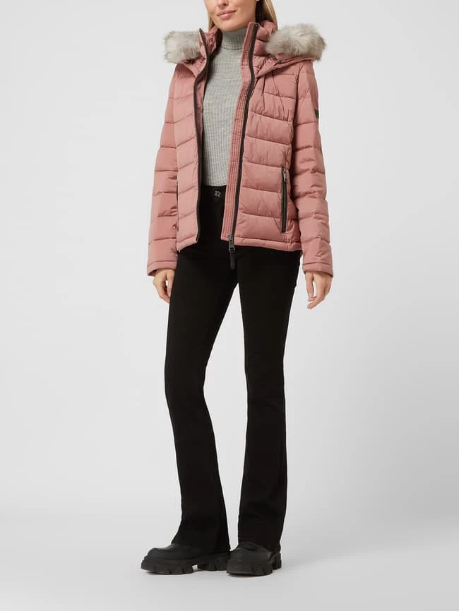 DKNY Steppjacke Mit Abnehmbarer Kapuze - Rosé 3 DKNY Steppjacke Mit Abnehmbarer Kapuze - Rosé