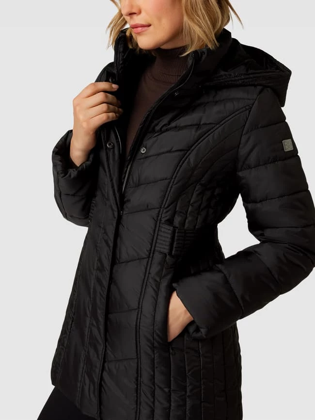 Betty Barclay Steppjacke Mit Taillengürtel Modell 'BESTPREIS' - Schwarz 5 Betty Barclay Steppjacke Mit Taillengürtel Modell 'BESTPREIS' - Schwarz – Bild 3