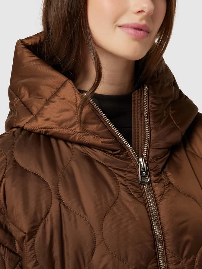 Marc O'Polo Steppjacke Mit Kapuze - Mittelbraun 5 Marc O'Polo Steppjacke Mit Kapuze - Mittelbraun – Bild 3