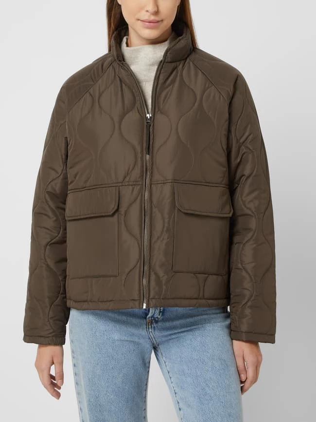 Soyaconcept Steppjacke Mit Stehkragen - Schlamm 6 Soyaconcept Steppjacke Mit Stehkragen - Schlamm – Bild 4