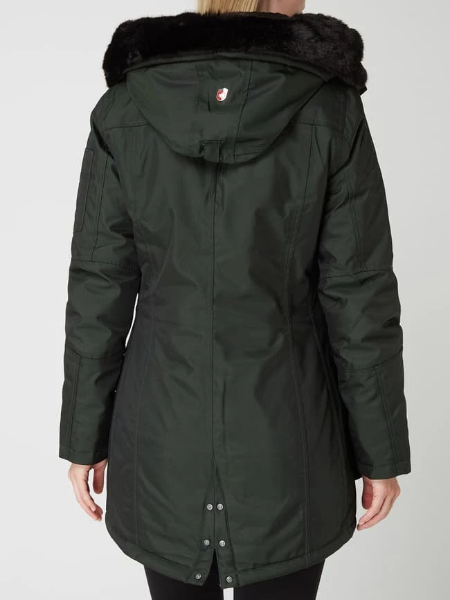 Wellensteyn Schneezauber 66 Funktionsjacke Mit Webpelz - Wattiert - Dunkelgrün 7 Wellensteyn Schneezauber 66 Funktionsjacke Mit Webpelz - Wattiert - Dunkelgrün – Bild 5