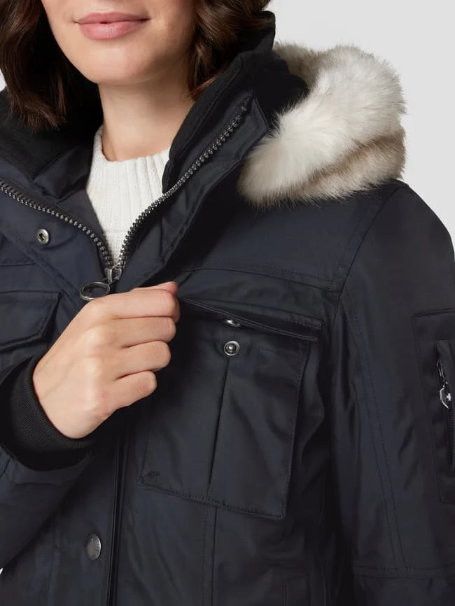 Wellensteyn Schneezauber 66 Funktionsjacke Mit Abnehmbarem Webpelz - Dunkelblau 5 Wellensteyn Schneezauber 66 Funktionsjacke Mit Abnehmbarem Webpelz - Dunkelblau – Bild 3