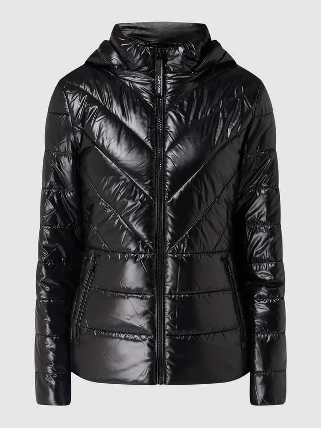Calvin Klein Womenswear Steppjacke Mit Abnehmbarer Kapuze - Schwarz 4 Calvin Klein Womenswear Steppjacke Mit Abnehmbarer Kapuze - Schwarz – Bild 2