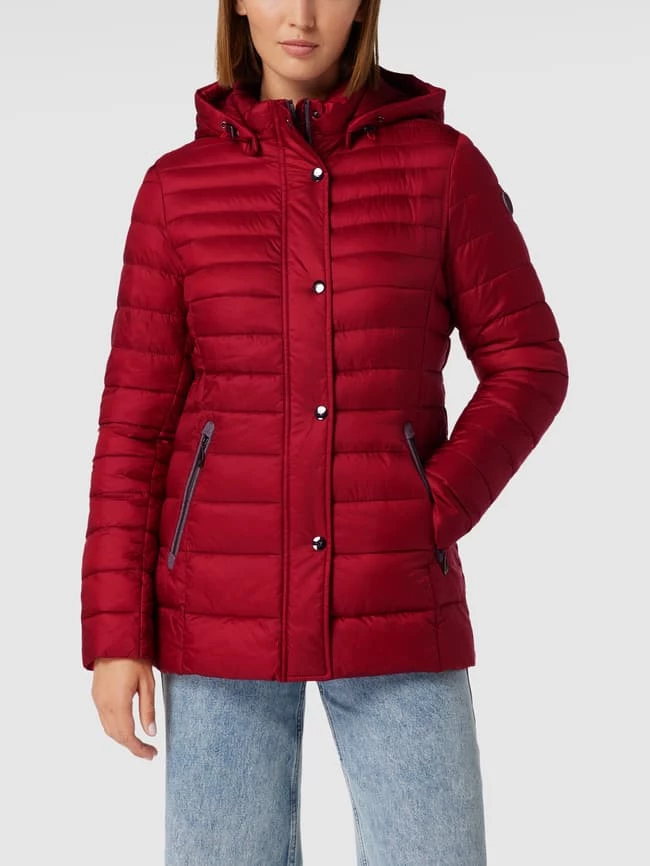 Gil Bret Steppjacke Mit Abnehmbarer Kapuze - Rot 6 Gil Bret Steppjacke Mit Abnehmbarer Kapuze - Rot – Bild 4