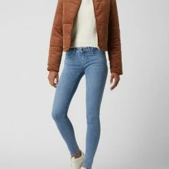 URBAN CLASSICS Jacke In Cord-Optik Modell 'Puffer' - Hellbraun