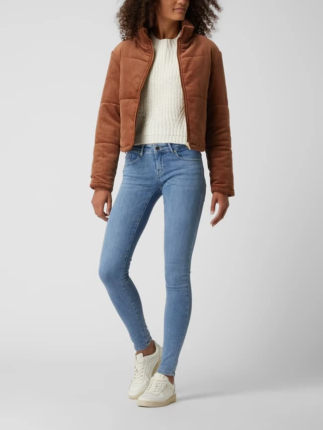 URBAN CLASSICS Jacke In Cord-Optik Modell 'Puffer' - Hellbraun 3 URBAN CLASSICS Jacke In Cord-Optik Modell 'Puffer' - Hellbraun