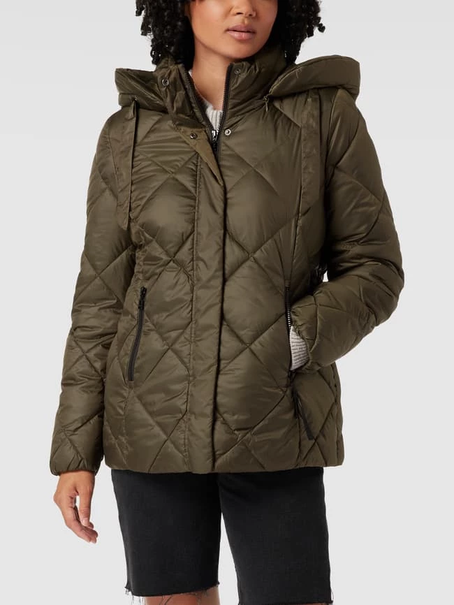Gerry Weber Edition Steppjacke Mit Reißverschlusstaschen - Khaki 6 Gerry Weber Edition Steppjacke Mit Reißverschlusstaschen - Khaki – Bild 4