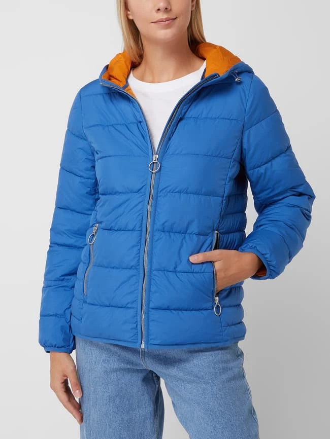 Edc By Esprit Steppjacke Mit Kapuze - Bleu 6 Edc By Esprit Steppjacke Mit Kapuze - Bleu – Bild 4