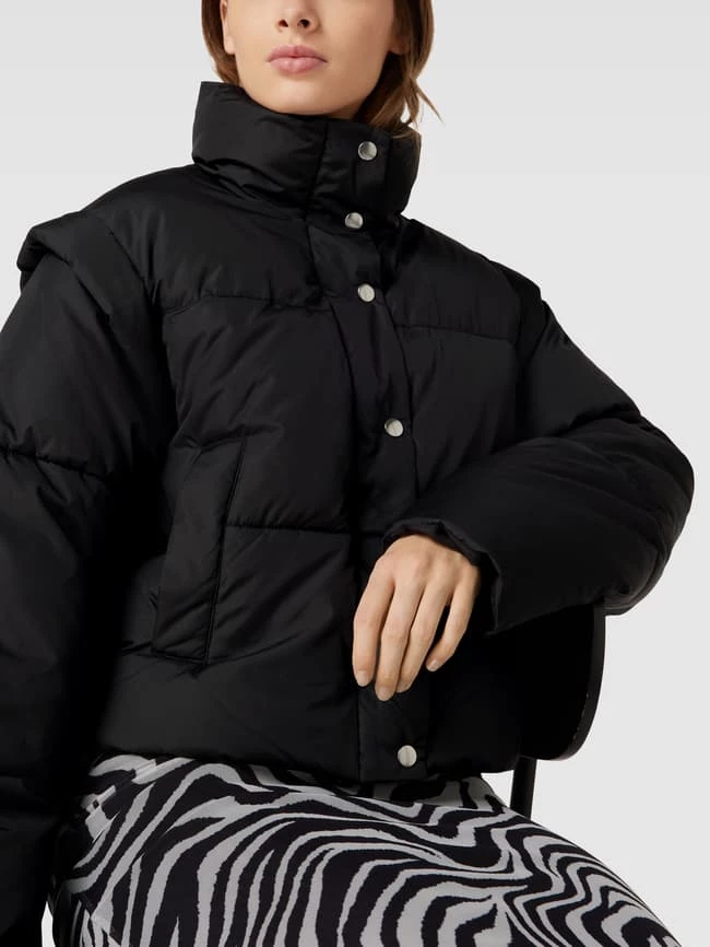 Gina Tricot Steppjacke Mit Stehkragen - Schwarz 5 Gina Tricot Steppjacke Mit Stehkragen - Schwarz – Bild 3