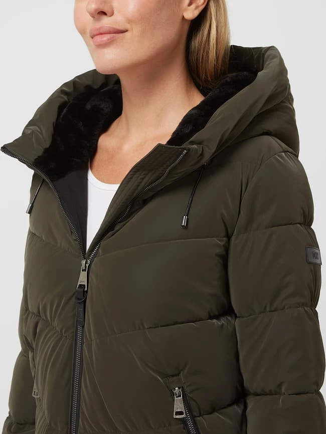 DKNY Steppjacke Mit Kapuze - Khaki 5 DKNY Steppjacke Mit Kapuze - Khaki – Bild 3