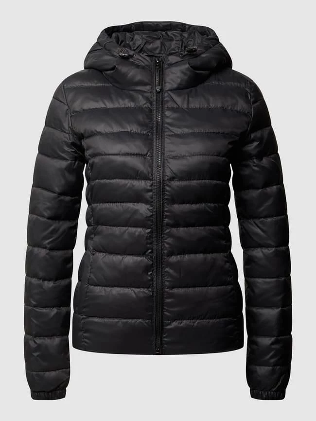 Only Light-Steppjacke Mit Kapuze - Schwarz 4 Only Light-Steppjacke Mit Kapuze - Schwarz – Bild 2