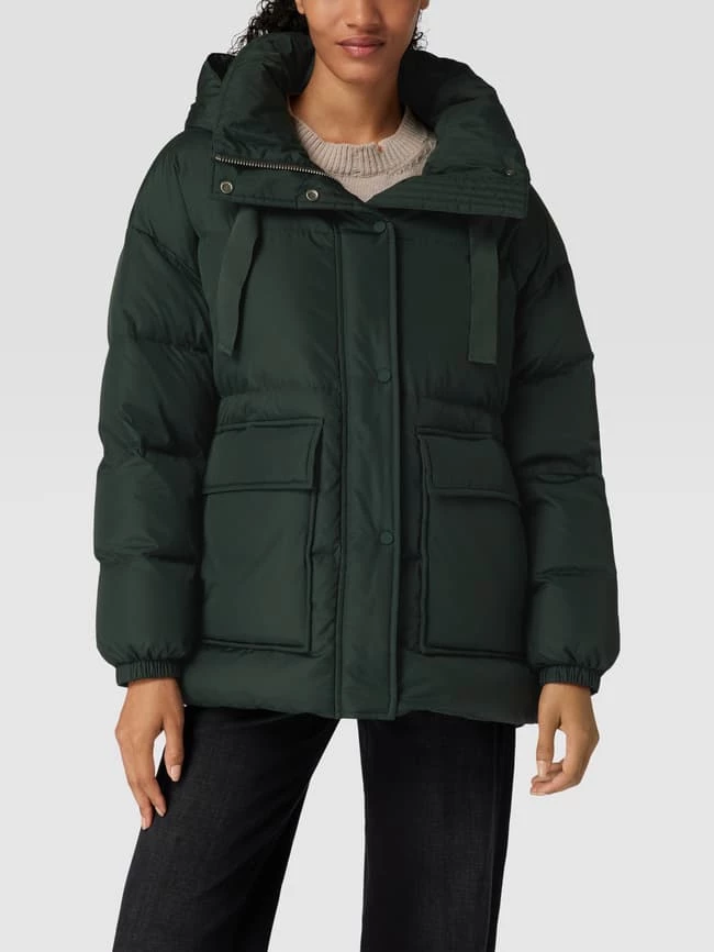 Marc O'Polo Oversized Daunenjacke Mit Stehkragen - Khaki 6 Marc O'Polo Oversized Daunenjacke Mit Stehkragen - Khaki – Bild 4