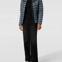 Gil Bret Steppjacke Mit Label-Patch - Blau