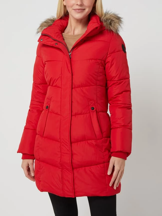 Icepeak Steppjacke Mit Abnehmbarer Kapuze - Rot 6 Icepeak Steppjacke Mit Abnehmbarer Kapuze - Rot – Bild 4