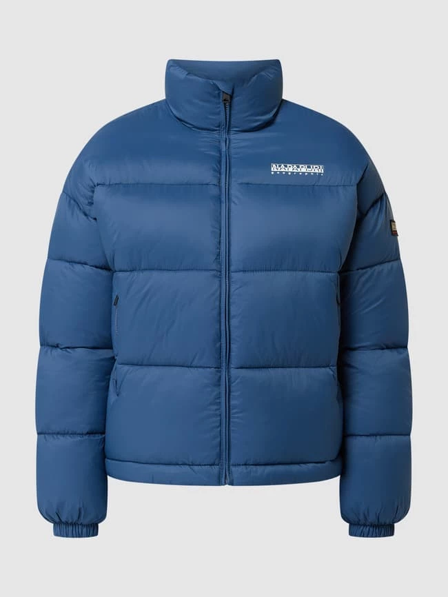 Napapijri Steppjacke Mit überschnittenen Schultern - Petrol 4 Napapijri Steppjacke Mit überschnittenen Schultern - Petrol – Bild 2