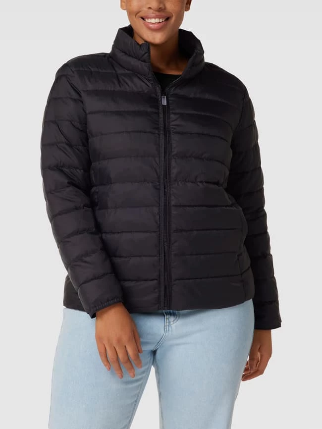 ONLY CARMAKOMA Steppjacke Mit Stehkragen Modell 'CARTAHOE' - Schwarz 6 ONLY CARMAKOMA Steppjacke Mit Stehkragen Modell 'CARTAHOE' - Schwarz – Bild 4