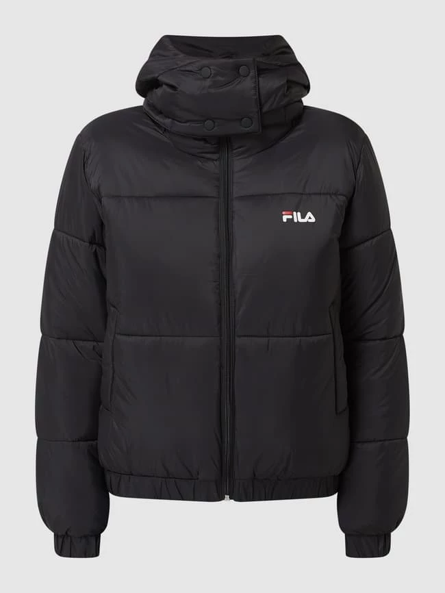 FILA Cropped Steppjacke Mit Abnehmbarer Kapuze Modell 'Bender' - Schwarz 4 FILA Cropped Steppjacke Mit Abnehmbarer Kapuze Modell 'Bender' - Schwarz – Bild 2