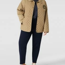 Lauren Ralph Lauren Curve PLUS SIZE Steppjacke Mit Label-Patch - Beige
