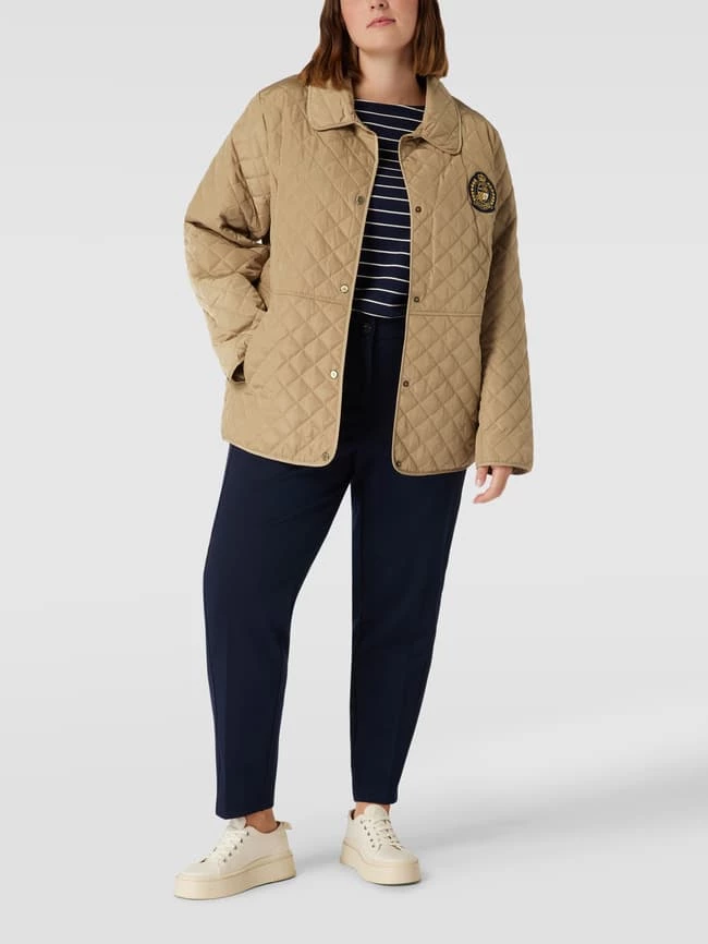 Lauren Ralph Lauren Curve PLUS SIZE Steppjacke Mit Label-Patch - Beige 3 Lauren Ralph Lauren Curve PLUS SIZE Steppjacke Mit Label-Patch - Beige