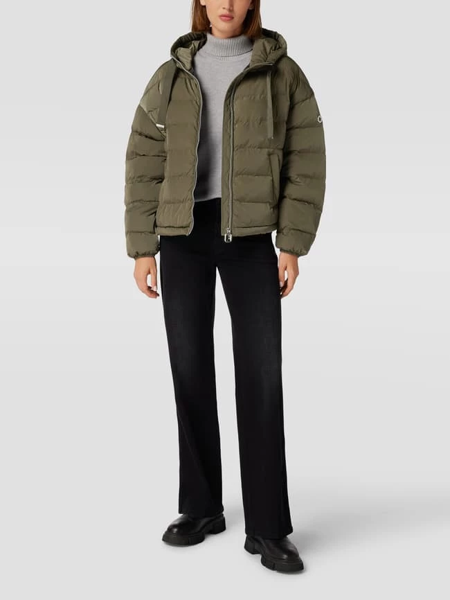 Fuchs Schmitt Steppjacke Mit Label-Detail - Olivgrün 3 Fuchs Schmitt Steppjacke Mit Label-Detail - Olivgrün