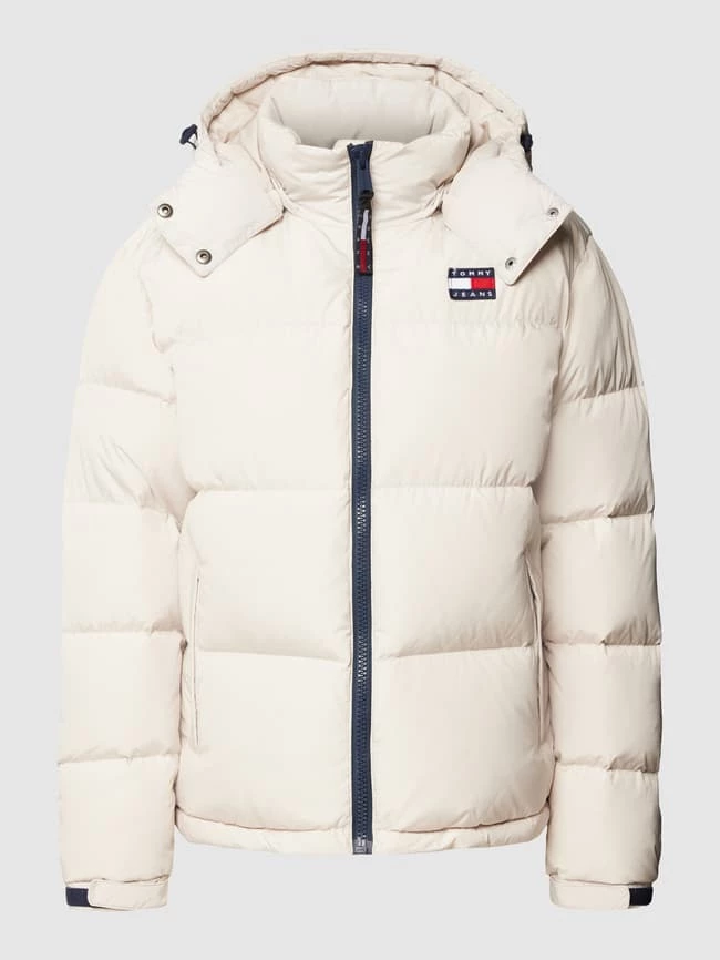 Tommy Jeans Daunenjacke Mit Label-Patch Modell 'Alaska' - Beige 4 Tommy Jeans Daunenjacke Mit Label-Patch Modell 'Alaska' - Beige – Bild 2
