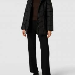 Betty Barclay Steppjacke Mit Taillengürtel Modell 'BESTPREIS' - Schwarz