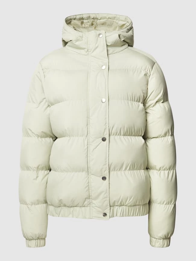URBAN CLASSICS Steppjacke Mit Kapuze Modell 'Puffer' - Lindgrün 4 URBAN CLASSICS Steppjacke Mit Kapuze Modell 'Puffer' - Lindgrün – Bild 2