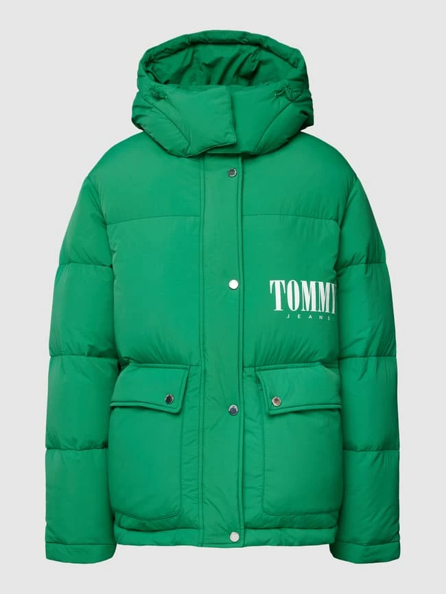Tommy Jeans Steppjacke Mit Label-Print - Grün 4 Tommy Jeans Steppjacke Mit Label-Print - Grün – Bild 2