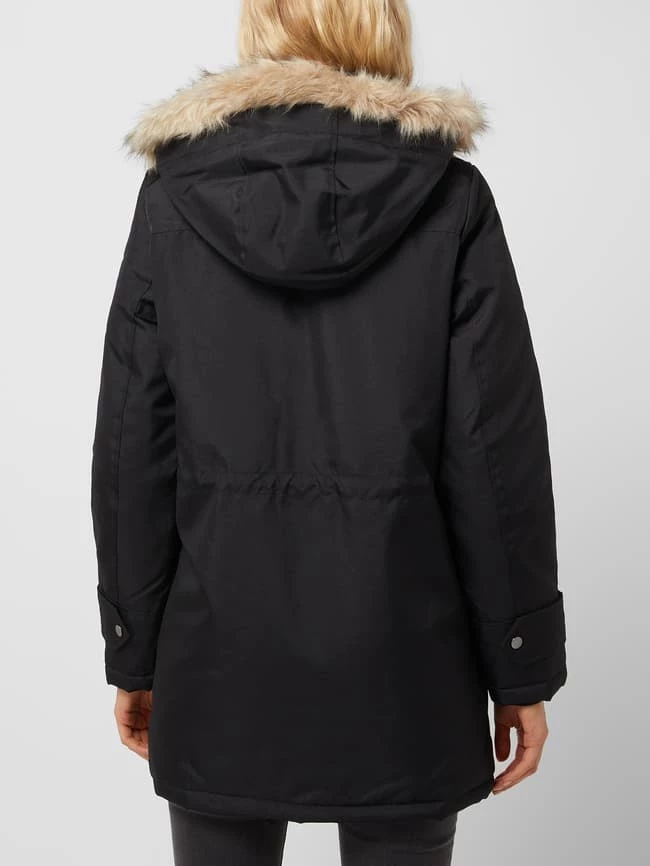 Vero Moda Outdoor Parka Mit Webpelz Modell 'Storm' - Schwarz 7 Vero Moda Outdoor Parka Mit Webpelz Modell 'Storm' - Schwarz – Bild 5