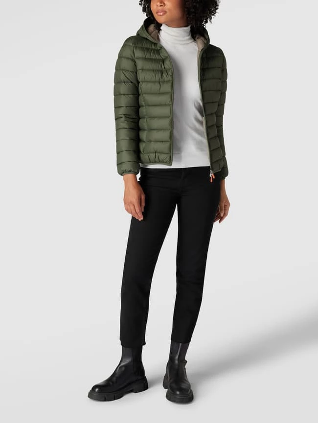 SAVE THE DUCK Steppjacke Mit Kapuze Modell 'Daisy' - Olivgrün 3 SAVE THE DUCK Steppjacke Mit Kapuze Modell 'Daisy' - Olivgrün