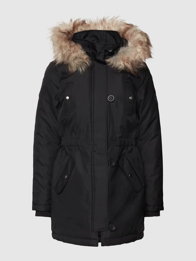 Only Parka Mit Kunstpelzkragen Modell 'ONLIRS' - Schwarz 4 Only Parka Mit Kunstpelzkragen Modell 'ONLIRS' - Schwarz – Bild 2