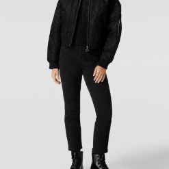 Marc O'Polo Denim Steppjacke Mit Reißverschluss - Schwarz