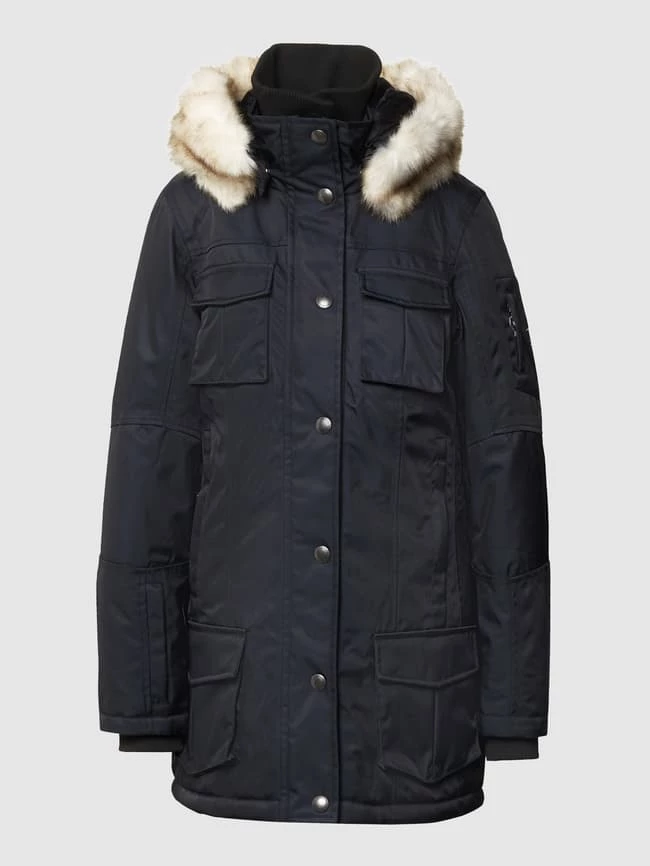 Wellensteyn Schneezauber 66 Funktionsjacke Mit Abnehmbarem Webpelz - Dunkelblau 4 Wellensteyn Schneezauber 66 Funktionsjacke Mit Abnehmbarem Webpelz - Dunkelblau – Bild 2