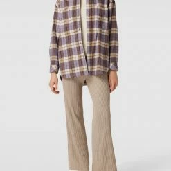 Marc O'Polo Hemdjacke Mit Karomuster - Flieder